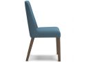 Retro Inspired Fabric Upholstered Wooden Dining Chair - Jarklin